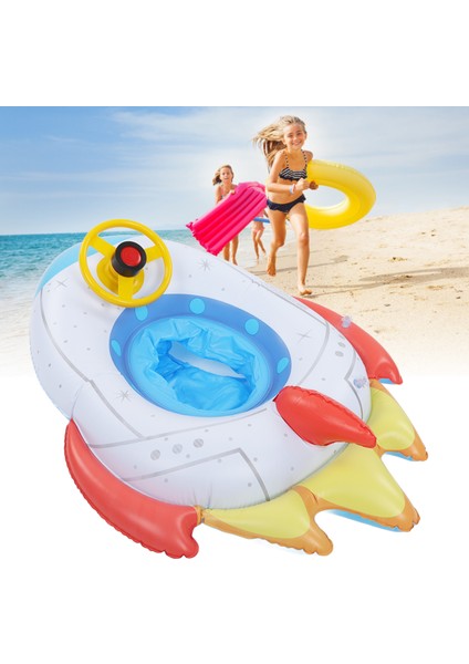 Şişme Çocuk Yüzmek Şamandıra, Serin Şekil Yüzme Şamandıra Koltuk Tekne Çevre Dostu Pvc Taşınabilir Anti Sızıntı 1 Ila 5 Yaşındaki Çocuklar Için Okyanus Için Hızlı Enflasyon (Yurt Dışından) indirimleri