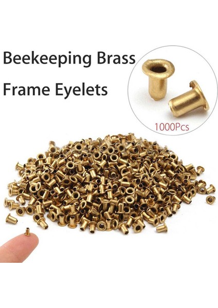 Arı Kovanı Kutu Çerçeve GÖZÜ-1000 x Arıcılık Bakır Çerçeve Halkaları-… (Yurt Dışından) fırsatları