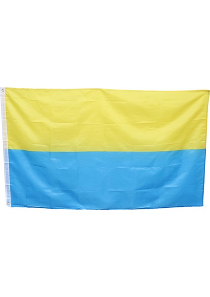 5*3ft Mavi Sarı Ua Ukr Ukrayna Bayrağı Avlu Dekorasyonu Için 90*150 cm Mj (Yurt Dışından)