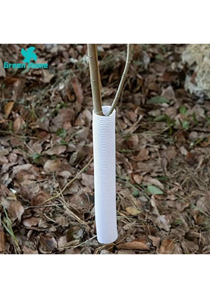 Yeşil Ev Ağaç Kabuğu Koruyucuları Kullanımı Kolay Oluklu Ağaç Gövdesi Tüp Korumaları (Yurt Dışından) fırsatları