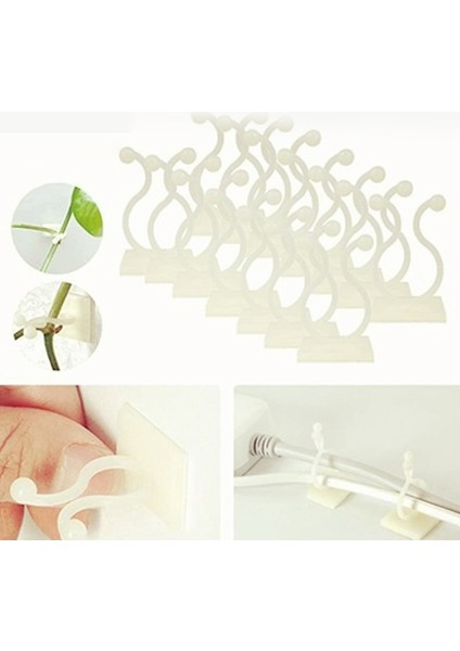 Bitki Toka Kancaları Taşınabilir Bitki Destek Klipleri Domates Tırmanma Asması Sebze Kelepçeleri (Yurt Dışından) modelleri