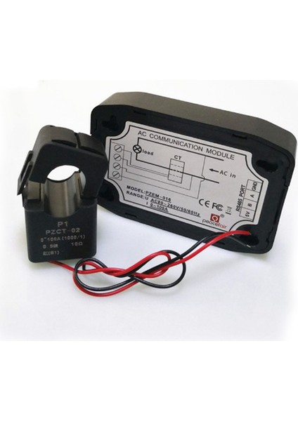 Oryantallady Ac Güç Ölçer Enerji Ölçer 220 V 100A RS485 Modbus Elektrik Kwh Metre Homekit PZEM-016 ile Bölünmüş Ct (Yurt Dışından) fiyatları