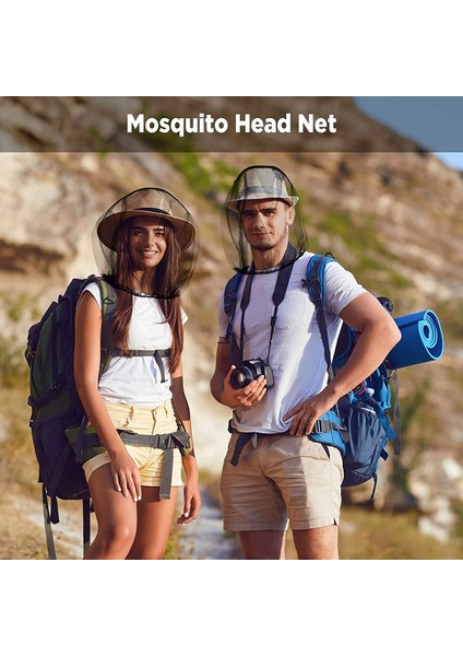 12 Adet Siyah Cibinlik Net Yüz Boyun Sinek Netleştirme Hood Koruma Net Golf Sopası Kılıfı Giyilebilir Böcek Cibinlik Şapka (Yurt Dışından) modelleri