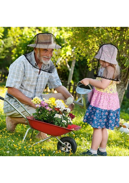 12 Adet Siyah Cibinlik Net Yüz Boyun Sinek Netleştirme Hood Koruma Net Golf Sopası Kılıfı Giyilebilir Böcek Cibinlik Şapka (Yurt Dışından) fırsatları