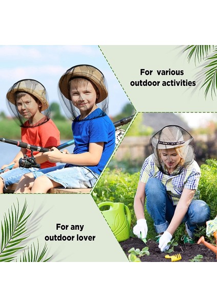 12 Adet Siyah Cibinlik Net Yüz Boyun Sinek Netleştirme Hood Koruma Net Golf Sopası Kılıfı Giyilebilir Böcek Cibinlik Şapka (Yurt Dışından) indirimleri