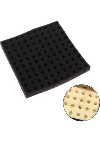 100 Adet Topraksız Topraksız Sebze Fidanlık Süngeri Kültür Su Dikim Podazz (Yurt Dışından)