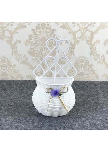 Bahçe Dıy Vazo Çiçek Sepeti Çeşitli Eşyalar Organizatör Duvar Asılı Yapay Rattan Podazz (Yurt Dışından) modelleri