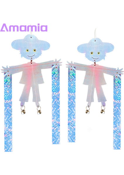 Amamia Kuş Kalınlaştırılmış Çift Taraflı Reflektif Kuş Korkuluğu (Yurt Dışından) fırsatları