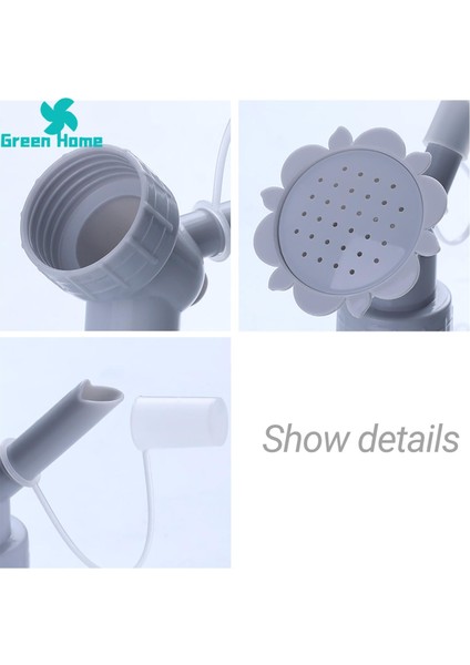 Yeşil Ev Sulama Cihazları Yaratıcı Çift Kafa Tasarım Sulama Nozulu (Yurt Dışından) indirimleri