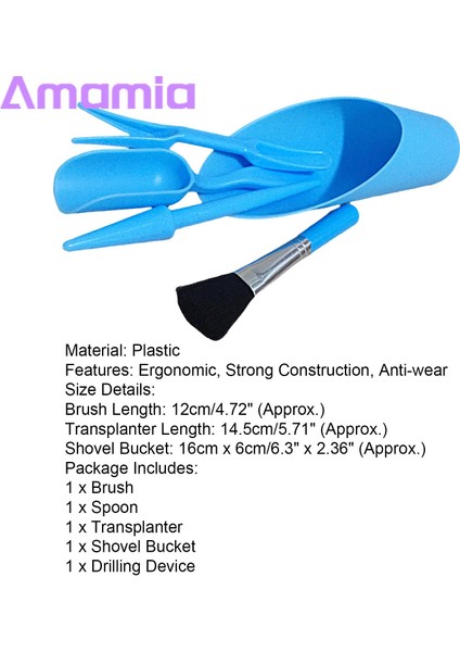 Amamia Bahçecilik Alet Seti Manuel Kapalı Mini Bahçecilik Bonsai Aleti (Yurt Dışından) indirimleri