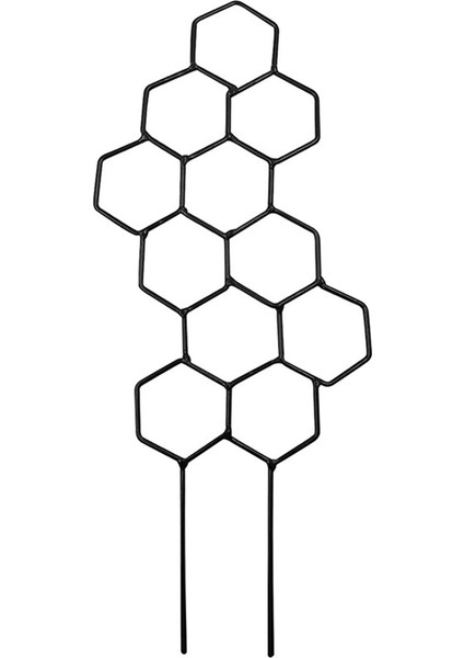 Bitki Rafı Hava Koşullarına Dayanıklı Keskin Kenarlar Yok Çiçek Bitki Tırmanma Kafes Rafı (Yurt Dışından)