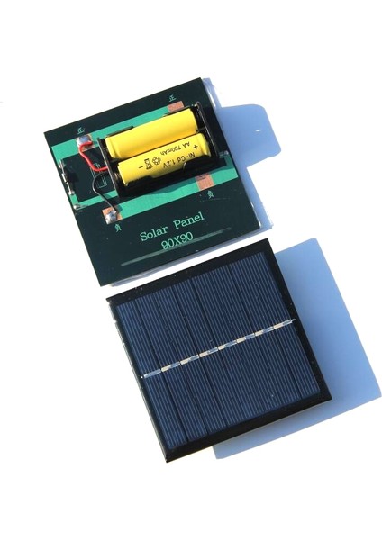 Doğrudan Şarj Edilen 2xaa Piller Için Tabanlı 1W 4V Şarj Edilebilir Aa Pil Güneş Pili Şarj Cihazı (Yurt Dışından) indirimleri