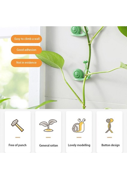 Tırmanma Tesisi Klipsleri Duvara Montaj Klipsleri Kendinden Yapışkanlı Bitki Klipsleri (Yurt Dışından) indirimleri