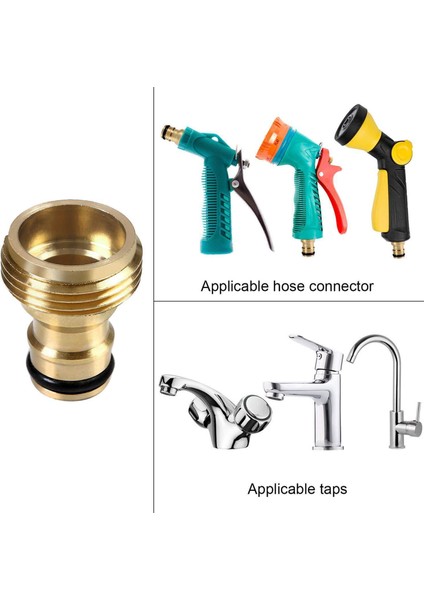 Hortum Konnektörleri Parlatma Yüzeyi Erkek Dişi Pirinç Hortum Konektörü (Yurt Dışından) modelleri