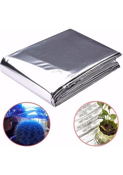 Bitki Hidroponik Yansıtıcı Mylar Film Işık Parçaları Büyütün Sera Bitki Örtüsü Podazz (Yurt Dışından) fırsatları