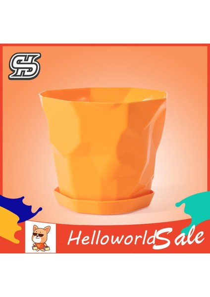 Helloworld Saksı Darbeye Dayanıklı Iskandinav Tarzı Plastik Çiçek Ekici (Yurt Dışından) modelleri