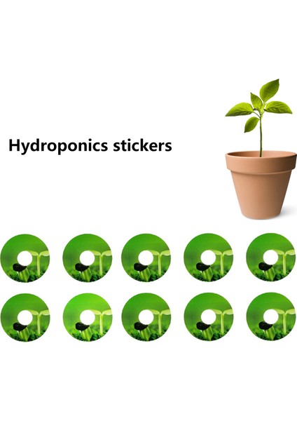 Helloworld Büyüyen Sepet Etiketi Yeterli Miktar Topraksız Büyüyen Sepet Bakla Bitkiler Etiket Işareti (Yurt Dışından) fırsatları