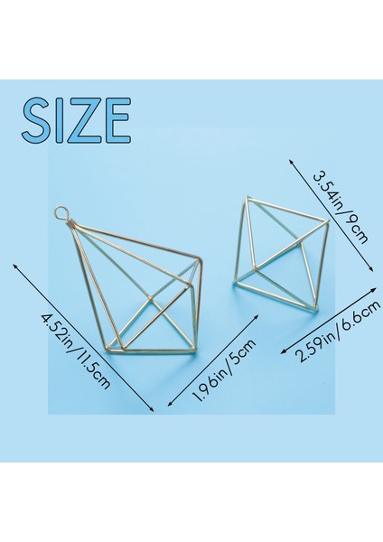 5 Paket Hava Santrali Tutucu Mini Metal Masa Üstü Himmeli Dekor Tillandsia (Yurt Dışından) indirimleri