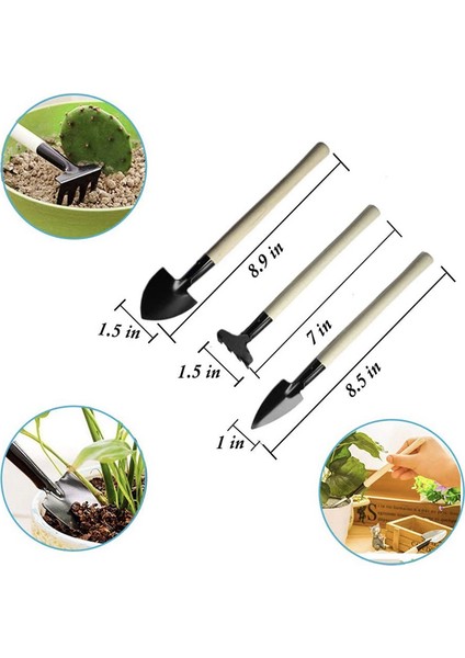 7/14 Adet Mini Bahçe Aletleri Etli Dikim Seti Bahçe Aksesuarları Sulama Podazz (Yurt Dışından) modelleri