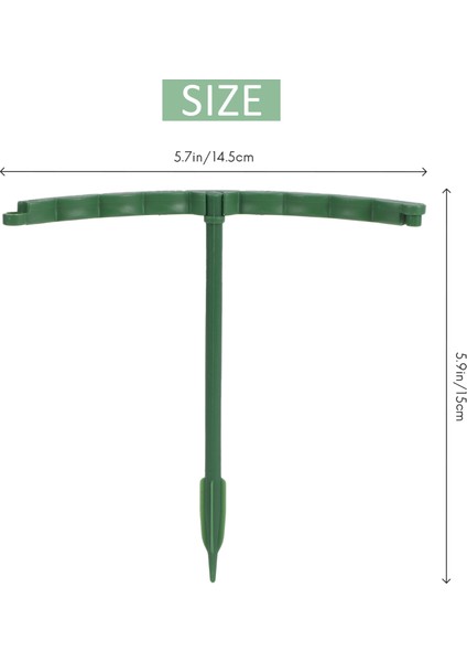 16 Adet Bitki Desteği Bahçe Hissesi Yarım Yuvarlak Çiçek Tırmanma Kafes (Yurt Dışından) indirimleri