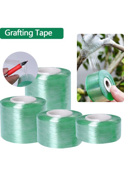 100 M/rulo Pvc Aşılama Bandı Bahçe Aletleri Meyve Ağacı Budama Makası Engraft Şube Bahçe Bağlama Kemer Kravat Bandı (Yurt Dışından)