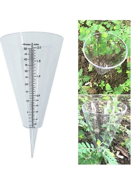 Koni Yağmur Ölçer Ölçümü Zemin Yağış Bahçe Yağış Ölçme Aletleri Podazz (Yurt Dışından)