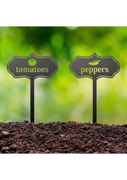 Helloworld Bitki Etiketi Dayanıklı Iç Mekan Dış Mekan Meyve Sebze Bitki Etiketi (Yurt Dışından) modelleri