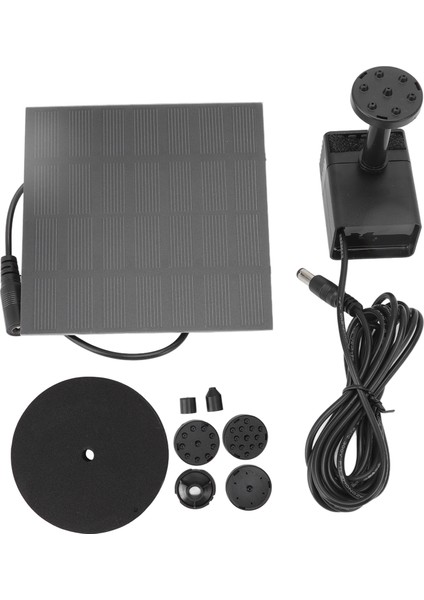 Güneş Fıskiye Pompası, Güneş Fıskiye Pompası Kiti Kullanımı Güvenli Abs Malzeme Büyük Enerji Paneli 7V 1.2W Bahçe Için 6 Nozullu (Yurt Dışından) fiyatları