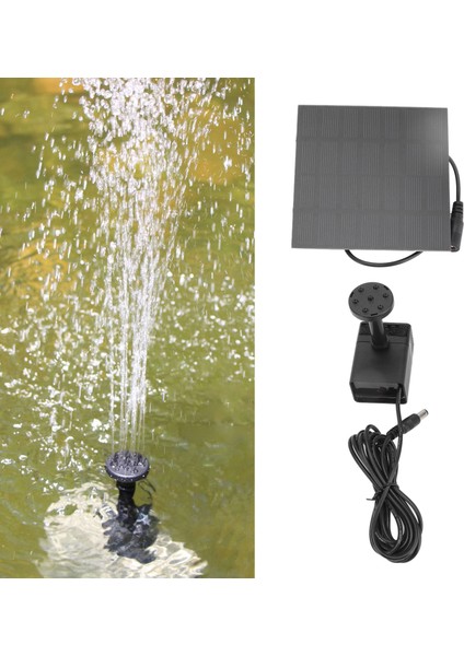 Güneş Fıskiye Pompası, Güneş Fıskiye Pompası Kiti Kullanımı Güvenli Abs Malzeme Büyük Enerji Paneli 7V 1.2W Bahçe Için 6 Nozullu (Yurt Dışından) fırsatları