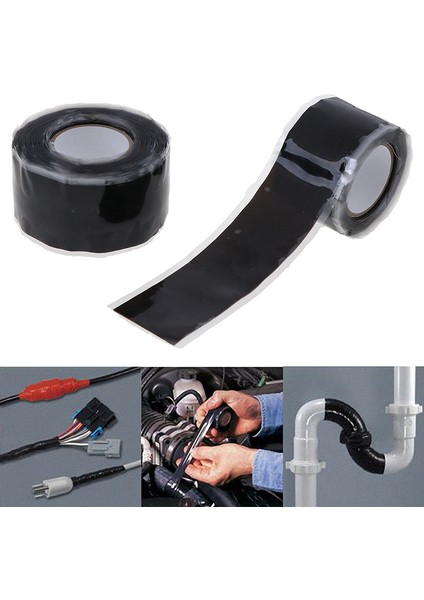 Kendiliğinden Eriyen Silikon Performans Onarım Bandı Bağlama Kurtarma Teli Hortum Bandı Podazz (Yurt Dışından) fiyatları