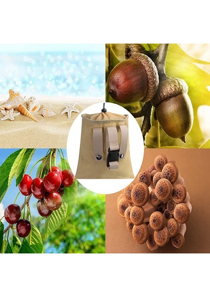 Yükseltilmiş Açık Hava Yem Çantası Meyve Toplama Çantası Bel B (Yurt Dışından) fiyatları