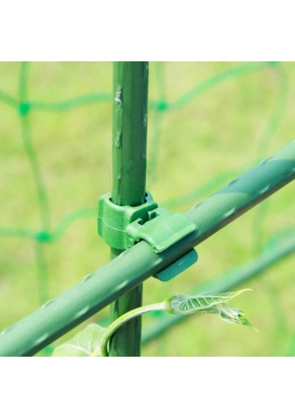 50 Paket Bahçe Evrensel Kelepçe Konnektör Braketi Parçaları, Dönebilen Gölgeleme Ağı Raptiye Aracı (Yurt Dışından)