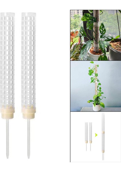 Tırmanma Bitkisi Creepers Yosun Direği Hindistan Cevizi Yosunu Orkide Için Totem Direği Çubuğu (Yurt Dışından)