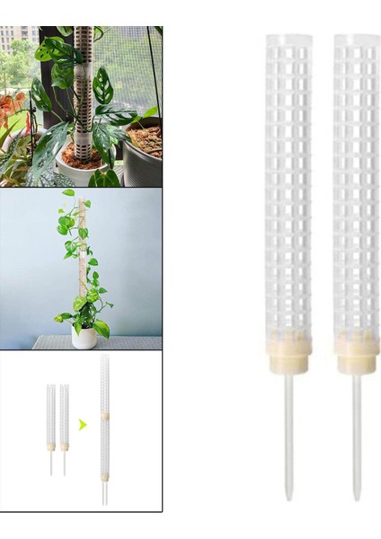 Tırmanma Bitkisi Creepers Yosun Direği Hindistan Cevizi Yosunu Orkide Için Totem Direği Çubuğu (Yurt Dışından) indirimleri