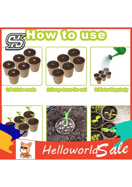 Helloworld Bitki Yetiştirme Kabı Geniş Uygulama Doğal Çatlama Önleyici Bitki Yetiştirme Kabı (Yurt Dışından) modelleri