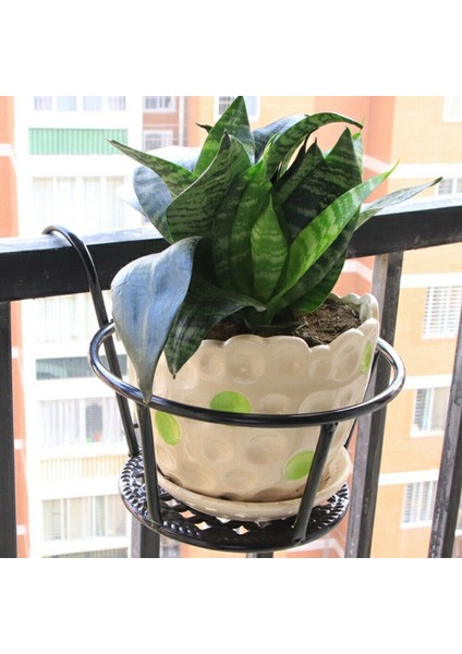 Metal Saksı Raf Standı Asılı Tencere Sepeti Bitki Bahçe Duvar Depolama (Yurt Dışından) fiyatları