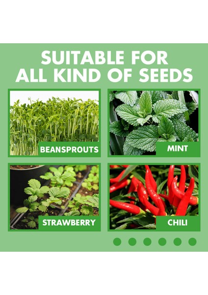 Fide Saksısı Dikim Dayanıklı Taşınabilir Görünür Fide Saksısı (Yurt Dışından) modelleri