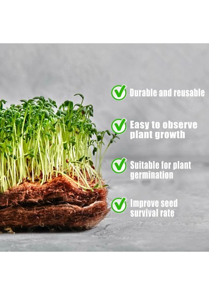 Fide Saksısı Dikim Dayanıklı Taşınabilir Görünür Fide Saksısı (Yurt Dışından) fırsatları