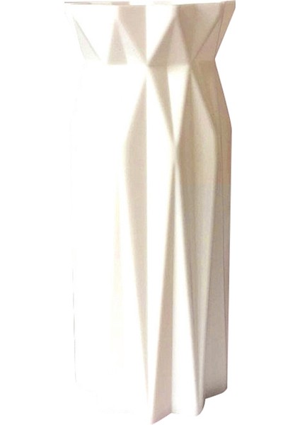 Geometrik Origami Vazo Çiçek Aranjmanı Pot Konteyner Ev Ofis Masa Dekoru (Yurt Dışından) fiyatları