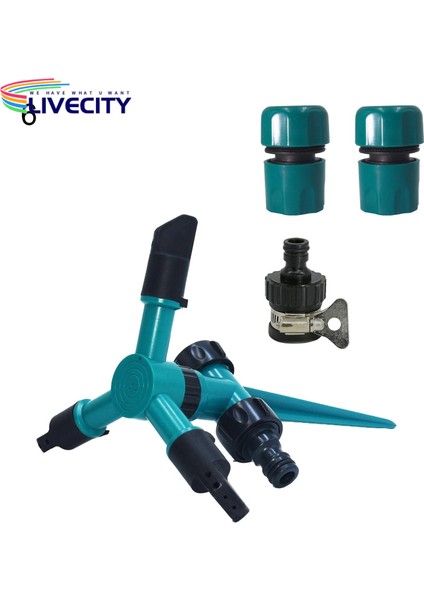 Bahçe Yağmurlama Sistemi Geniş Uygulama Ayarlanabilir Çok Açılı Su Yağmurlama Sistemi (Yurt Dışından) fırsatları