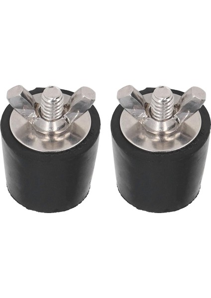 Yüzme Havuzu Fişleri, Yüzme Havuzu Için 25MM 2 Adet Kauçuk Kış Fişleri (Yurt Dışından)