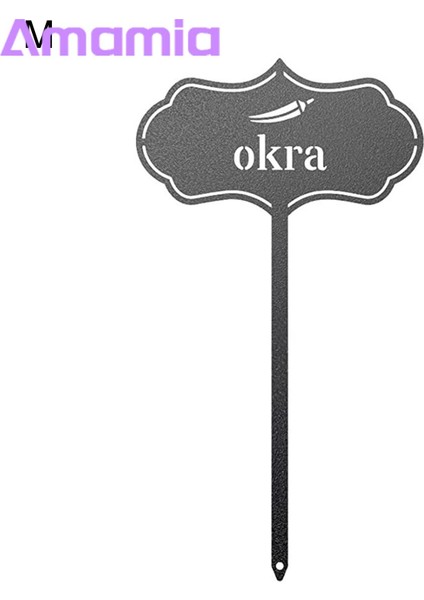 Amamia Bahçe Etiketi Bitkisel ve Sebze Iç Mekan Dış Mekan Bitki Bahçesi Kazıkları Etiketi (Yurt Dışından) modelleri