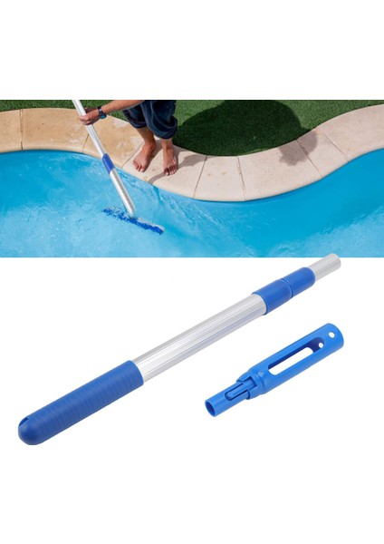 Yüzme Havuzu Direği, Yüksek Sertlik Teleskopik Direk Kurulumu Kolay 3 Bölümlü Alüminyum Gölet Için Deformasyonsuz (Yurt Dışından) indirimleri