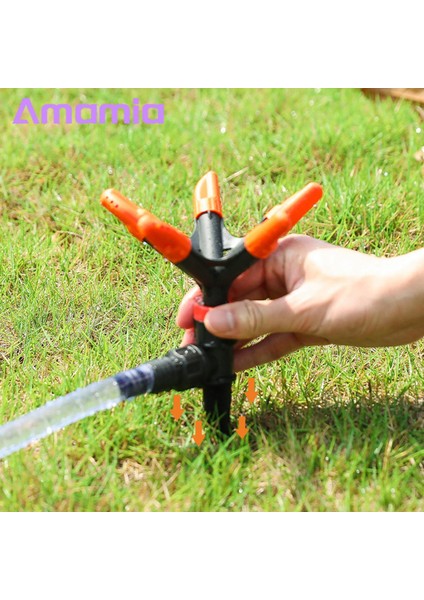 Amamia Çim Fıskiyesi Otomatik 360 Derece Döndürülebilir Su Fıskiyesi (Yurt Dışından) indirimleri