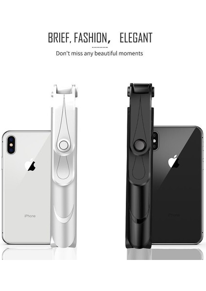 Telefon Standı Selfie Video Bluetooth Tripod (Yurt Dışından)