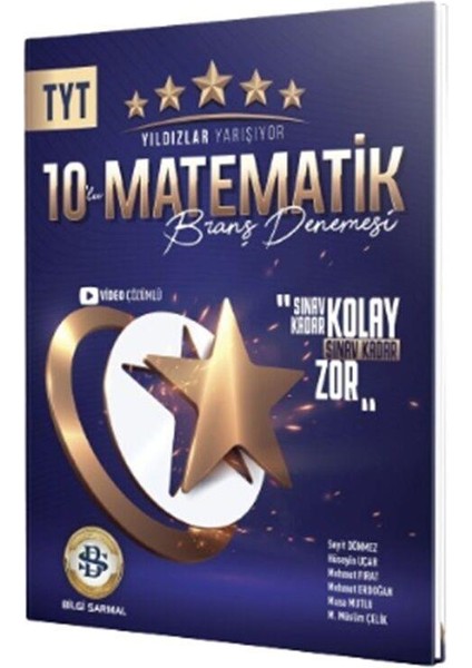 TYT Matematik Yıldızlar Yarışıyor 10’lu Branş Denemesi