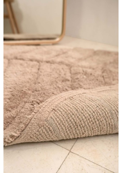 Tropic Pamuk Banyo Paspası Bej 70x110