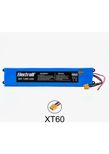 Volta Vt1 Batarya (ORJİNAL KAPASİTE) 36v 7800mah Pil 36v Elektrikli Scooter Bataryası Değişimi