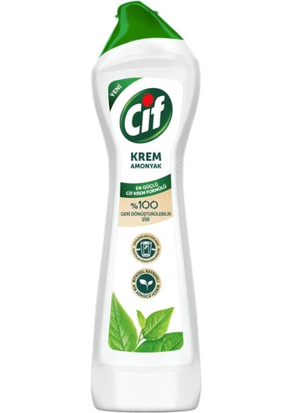 Krem Amonyaklı Yüzey Temizleyicisi 500 ml