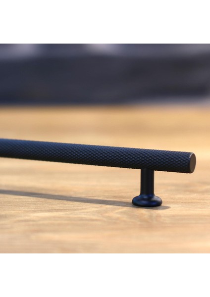 Doruk Kulp Mobilya Mutfak Dolabı Çekmece Dolap Kulpları Kapak Kulpu Kulbu Siyah 128 mm Metal